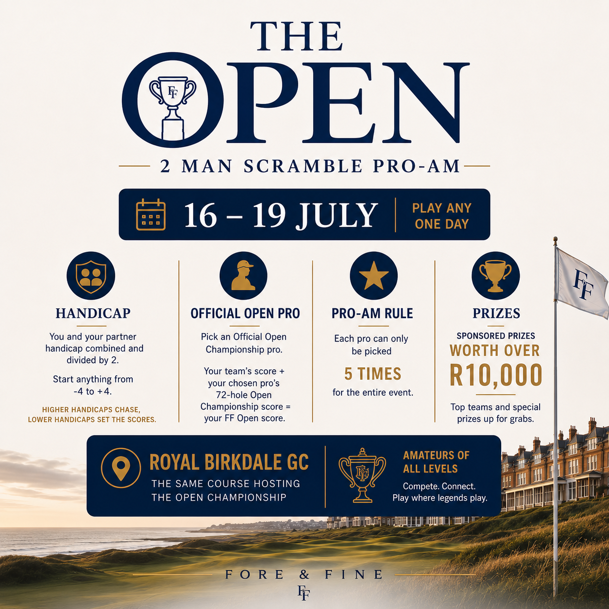 THE FF OPEN - PRO AM SCRAMBLE