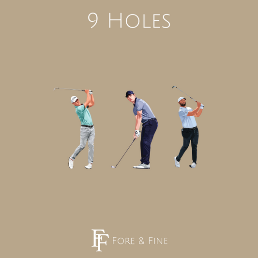 9 Holes - 3 Players