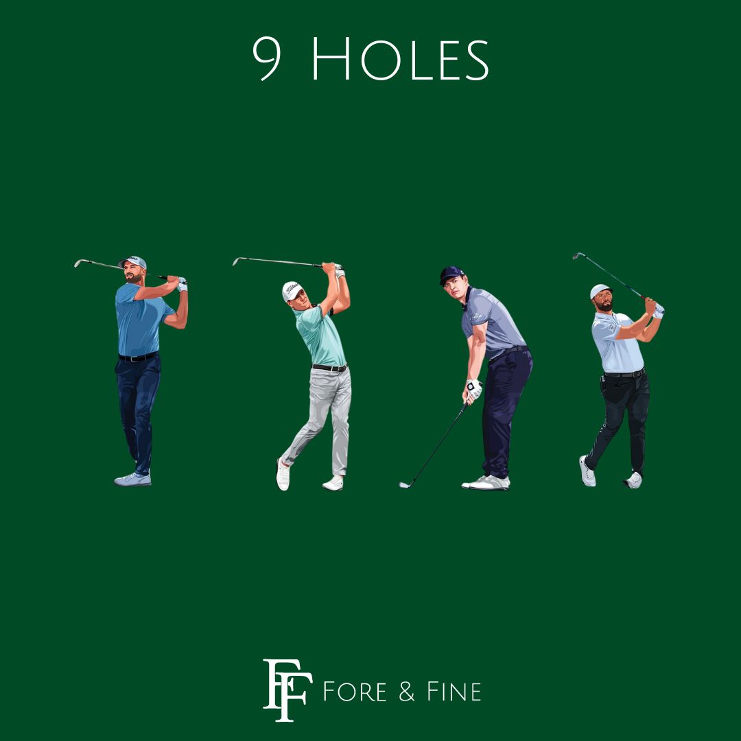 9 Holes - 4 Players